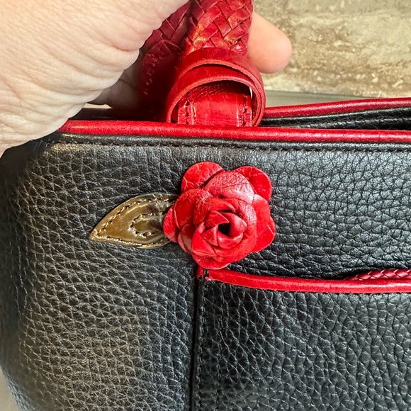 NWT Vintage 2004, Brighton Rosey Leather Mini Bag - Picture 7 of 16